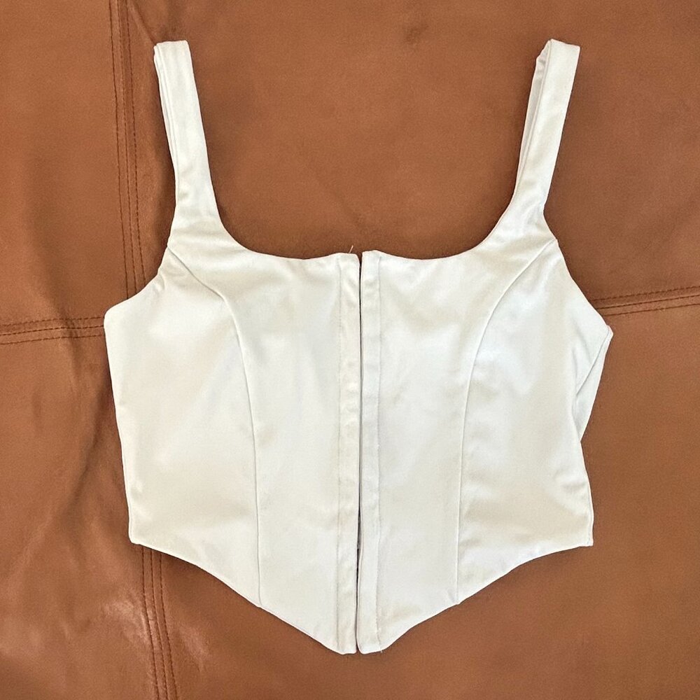 Body Contour Corset Cropped Tank
